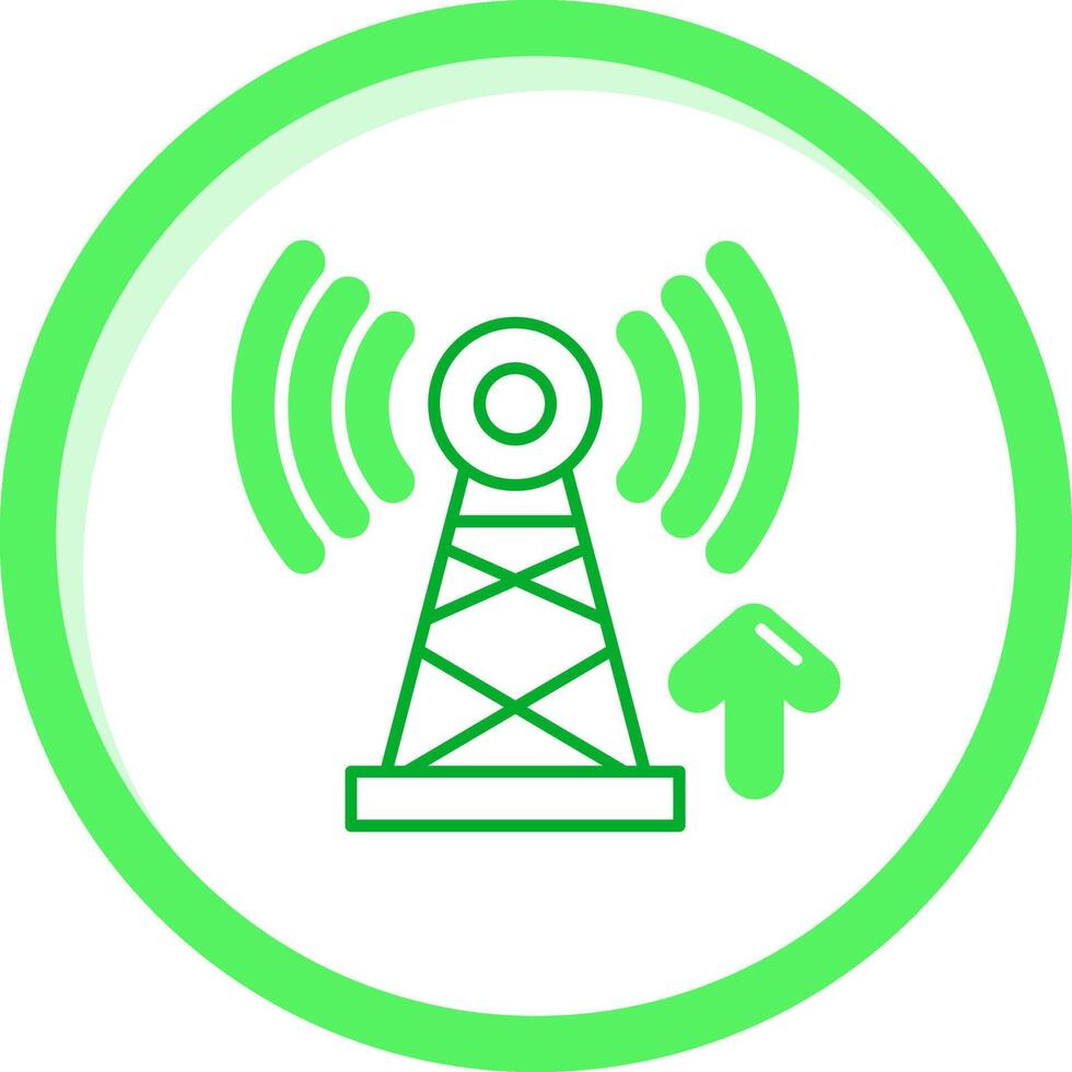 Signal Green mix Icon vector