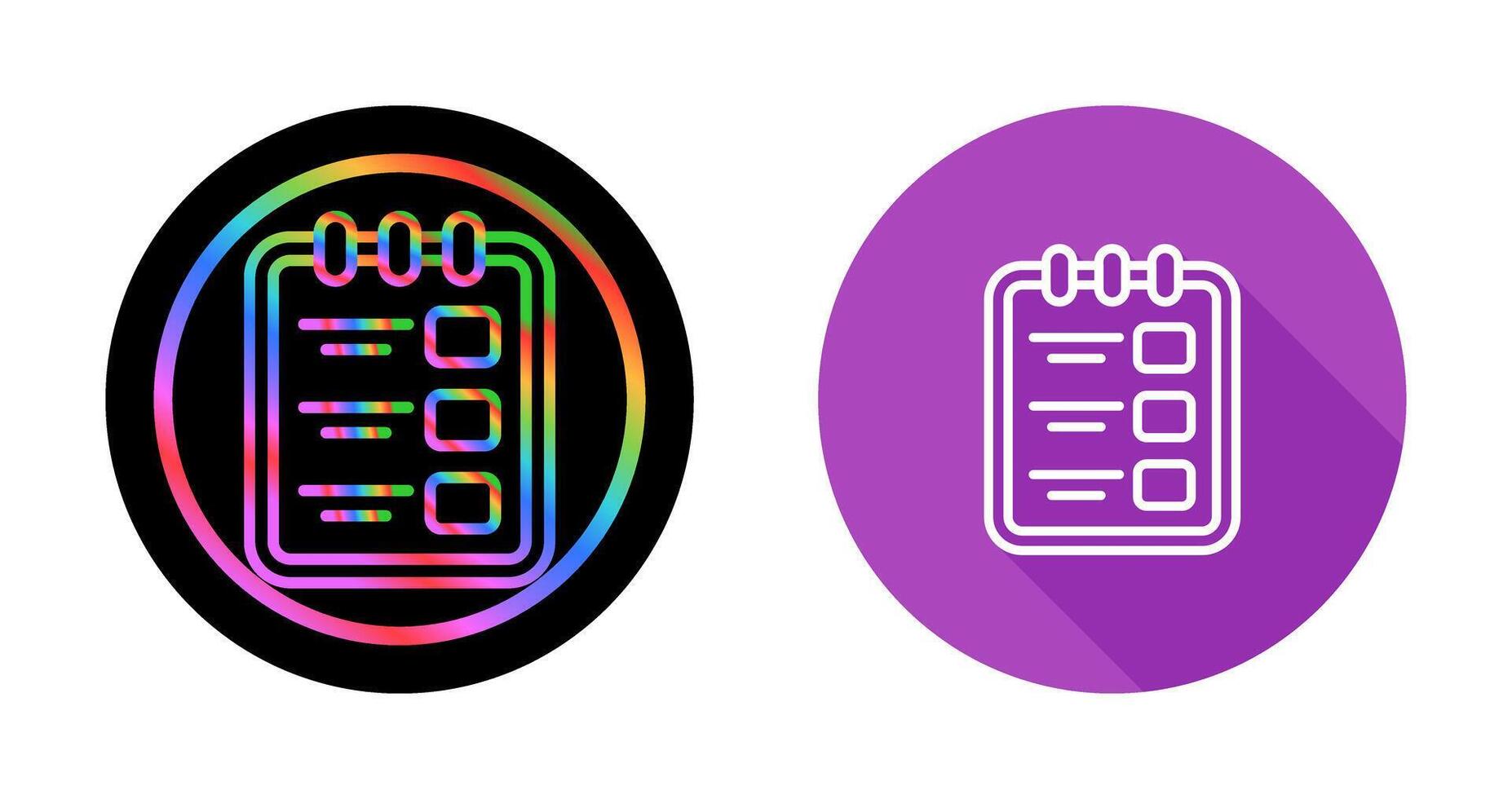 Task list with clipboard Vector Icon