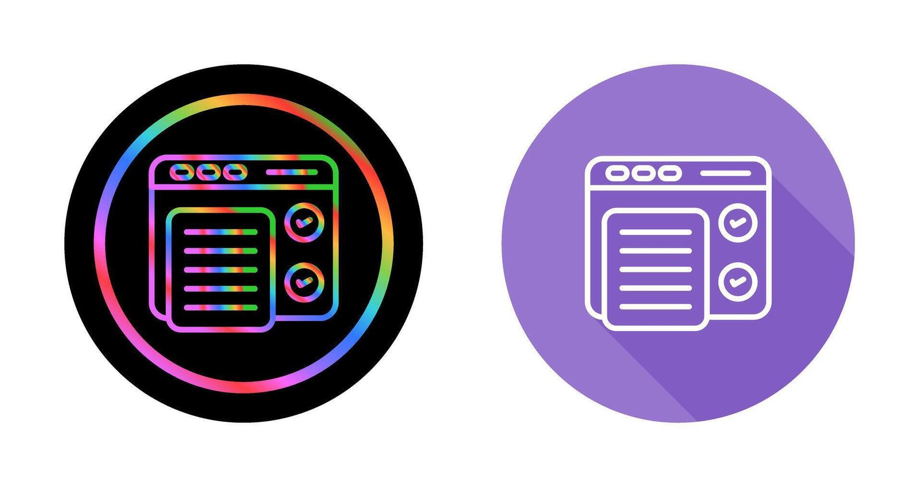 Concept Testing Vector Icon