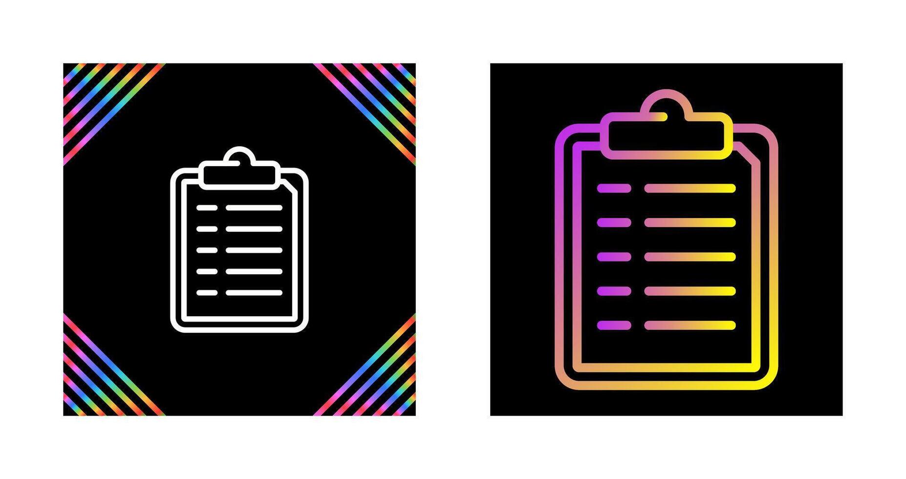 Clipboard with documents Vector Icon