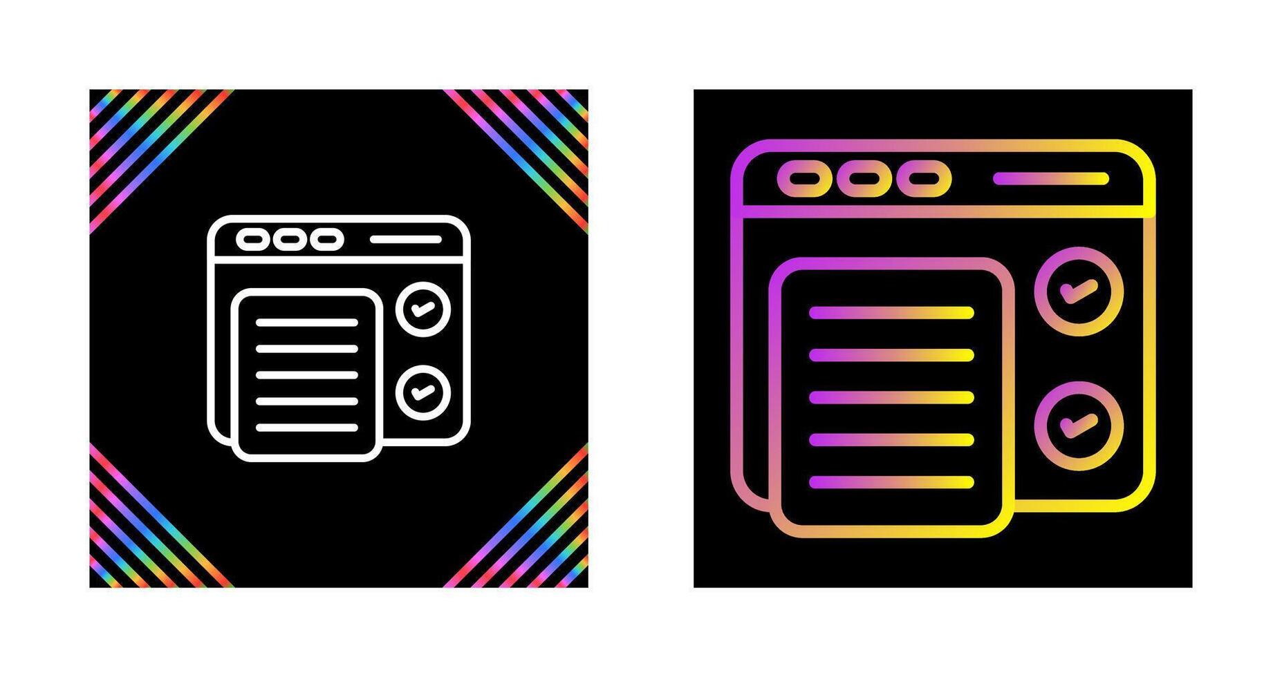 Concept Testing Vector Icon