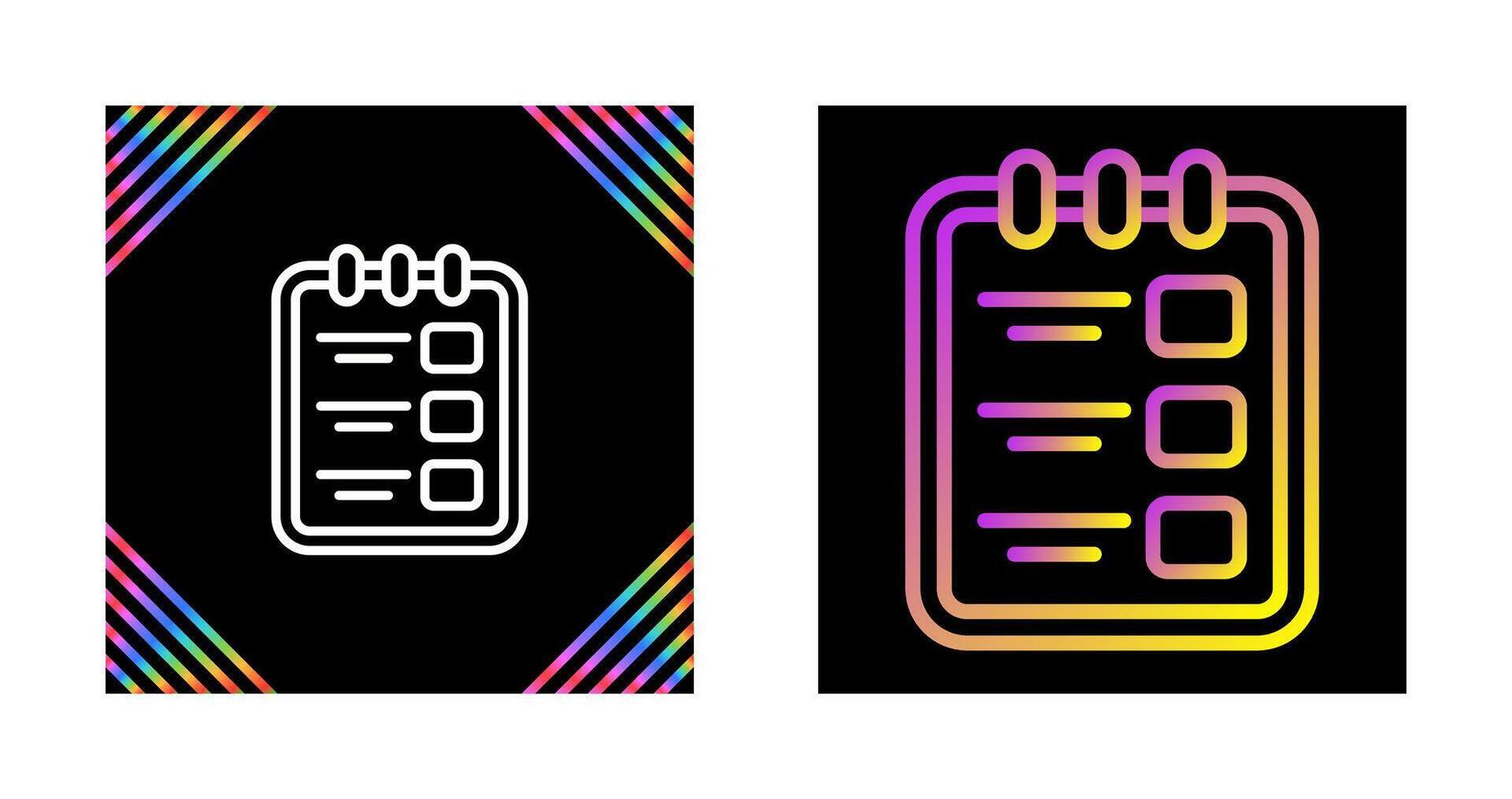 Task list with clipboard Vector Icon