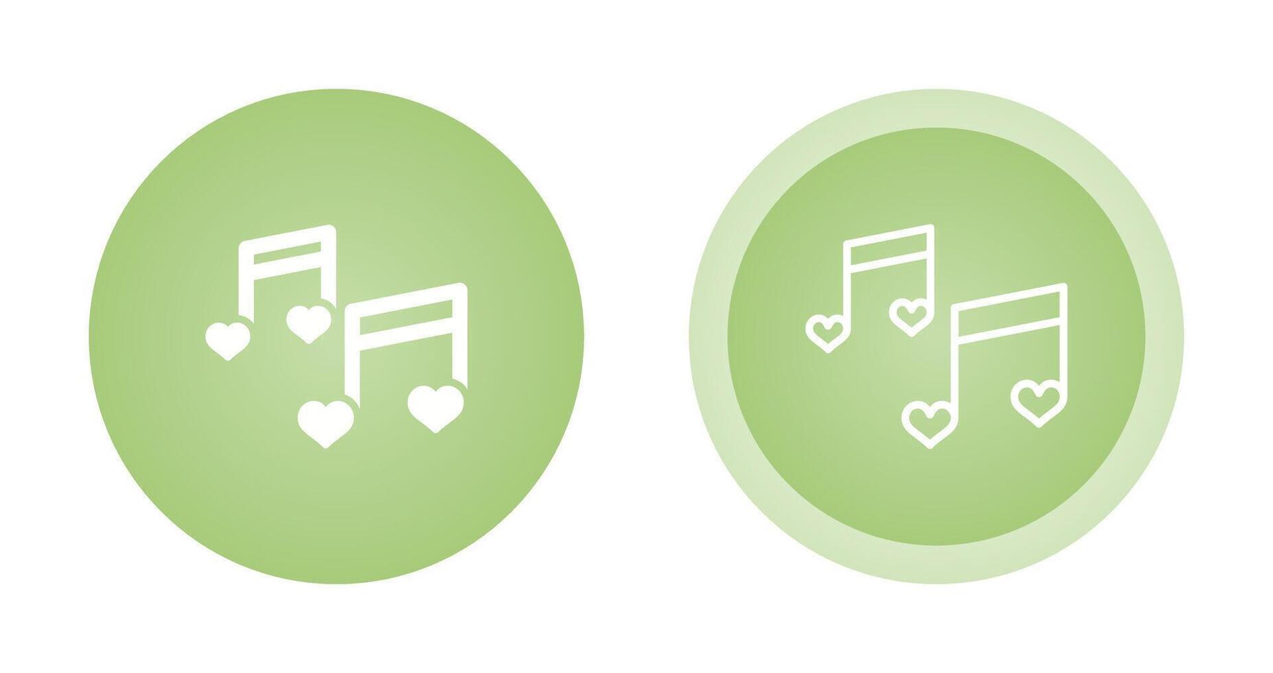 Romantic music Vector Icon