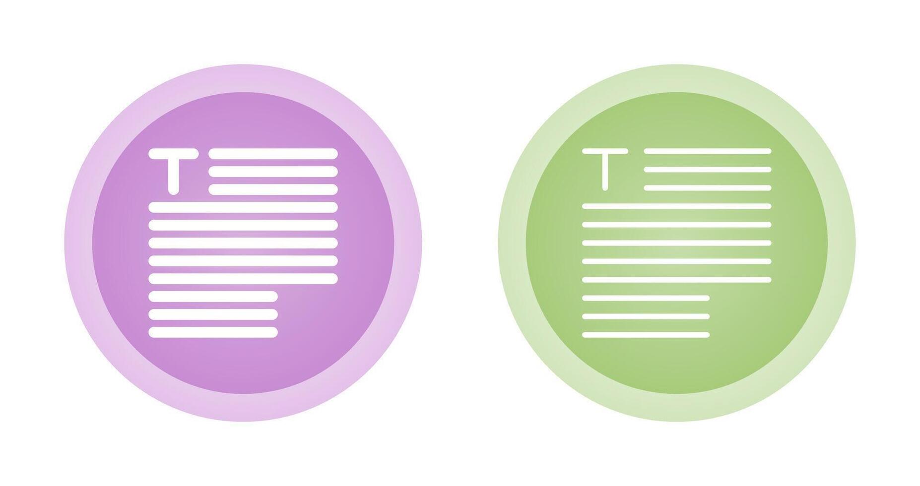 Typography Vector Icon