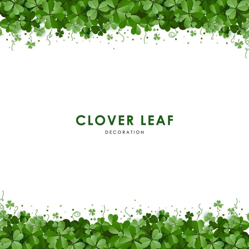 Elegant Saint Patrick's Day Background, for banner, flyer, poster, sales, etc vector