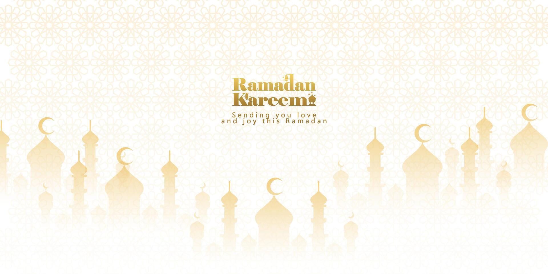 Elegant Ramadan Kareem Background, for poster, frame concept, flyer, poster. vector