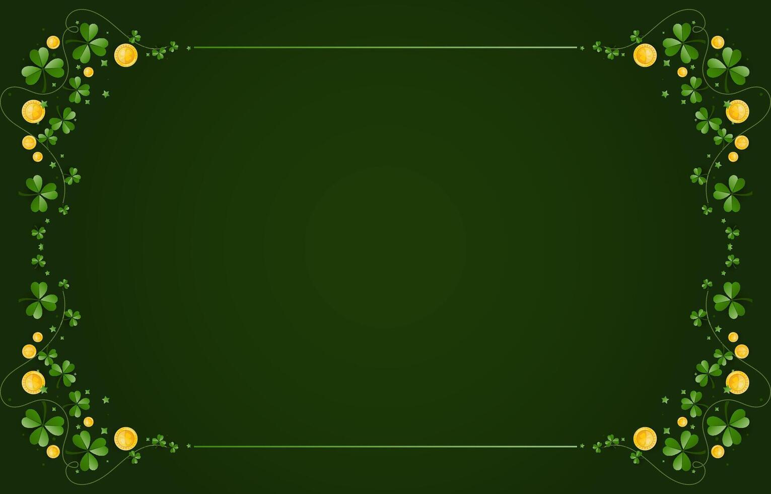 Elegant Saint Patrick's Day Background, for banner, flyer, poster, sales, etc vector