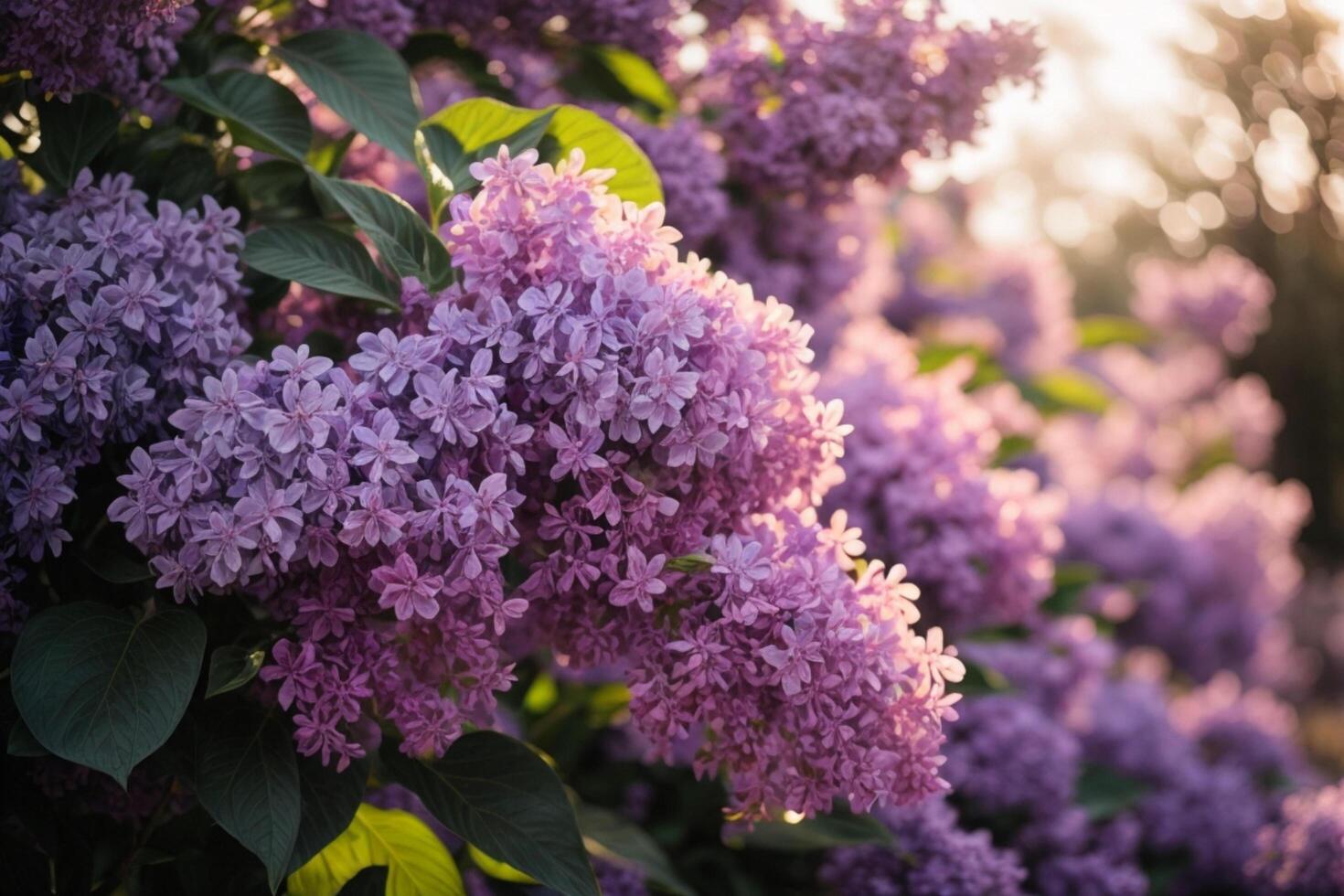 ai generado lila flor fondo de pantalla foto