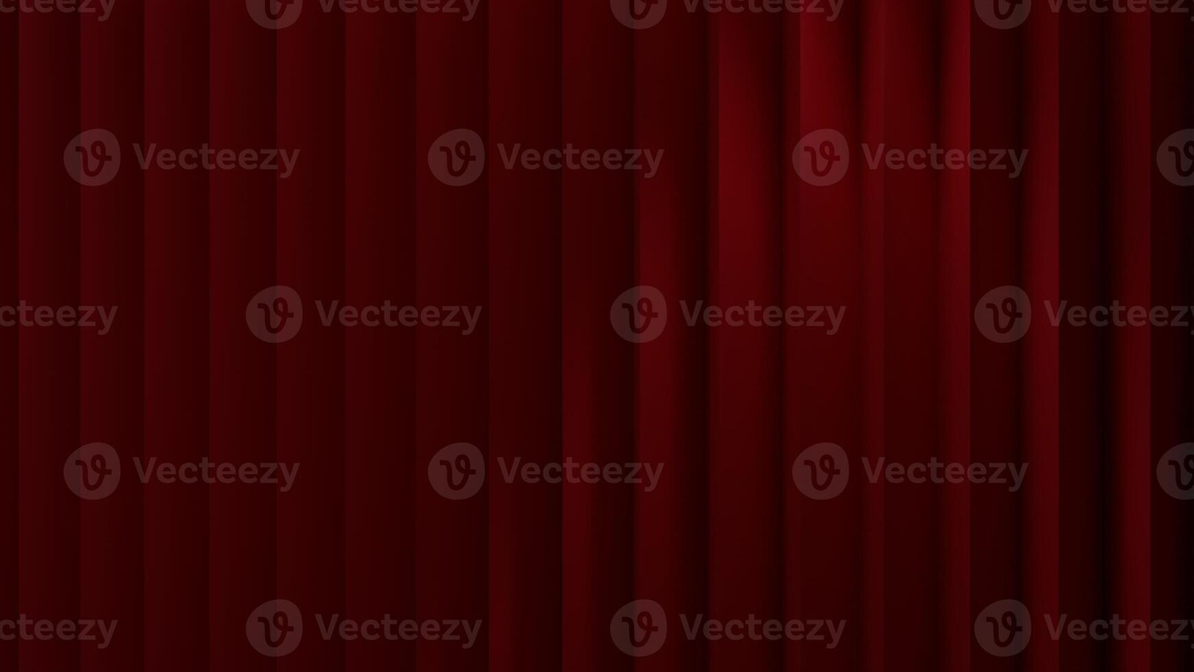 3D Rendering red curtain background with showroom light basic wallpaper photo