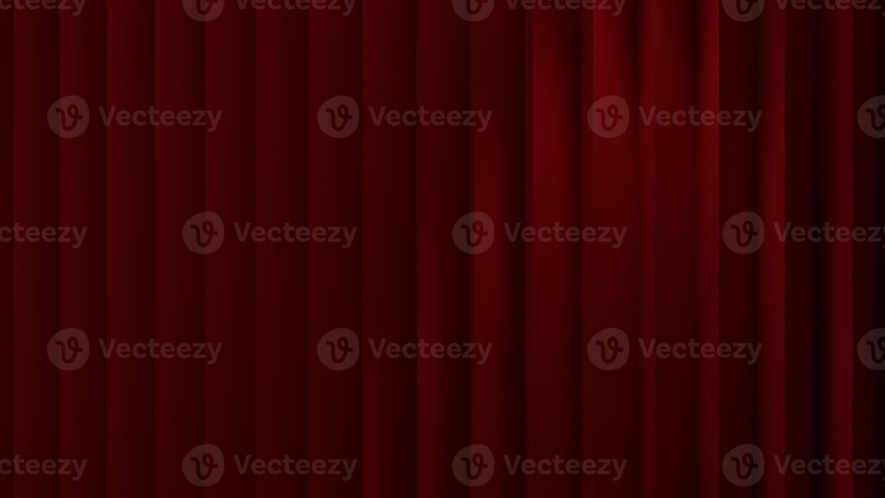 3D Rendering red curtain background with showroom light basic wallpaper photo