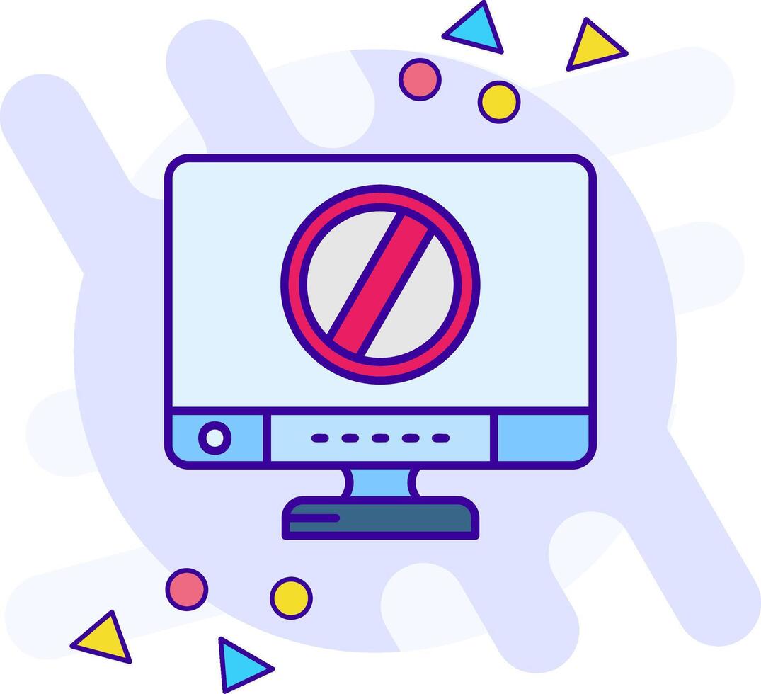 Ban freestyle Icon vector