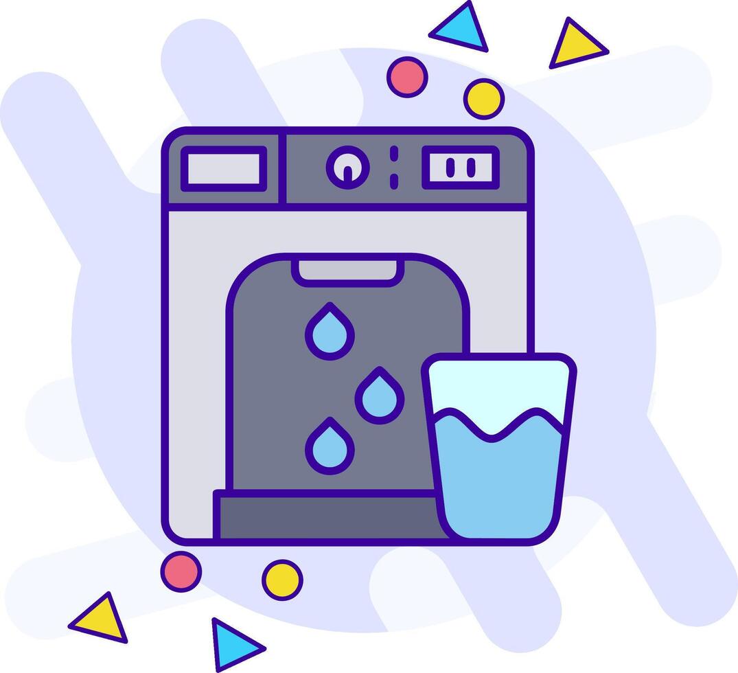 Dispenser freestyle Icon vector