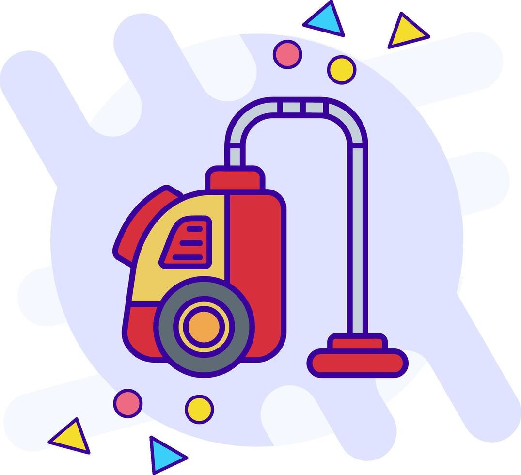 Vacuum cleaner freestyle Icon vector