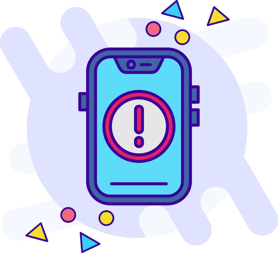 Error freestyle Icon vector