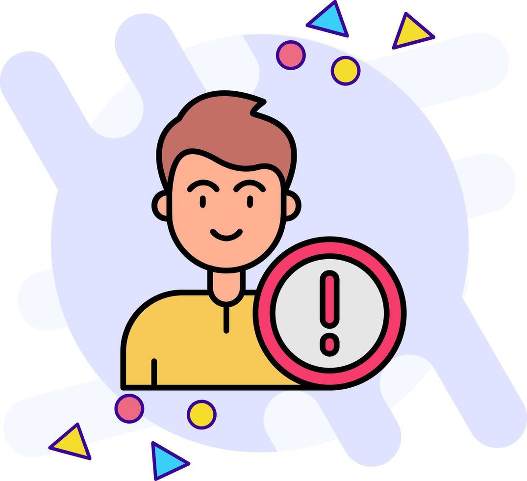 Error freestyle Icon vector
