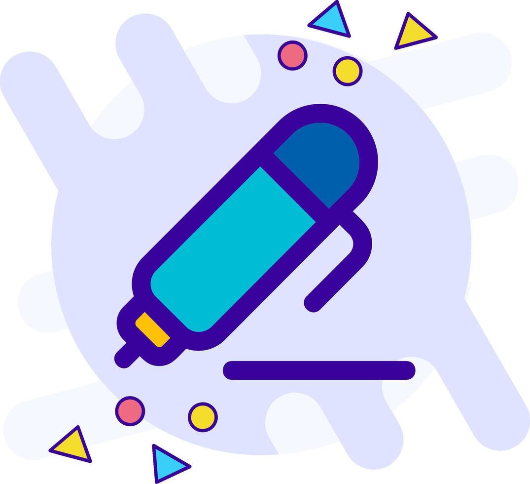 Pen 1 freestyle Icon vector