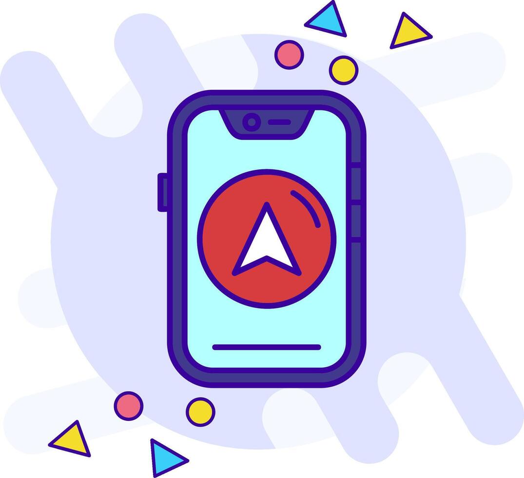 Direction freestyle Icon vector