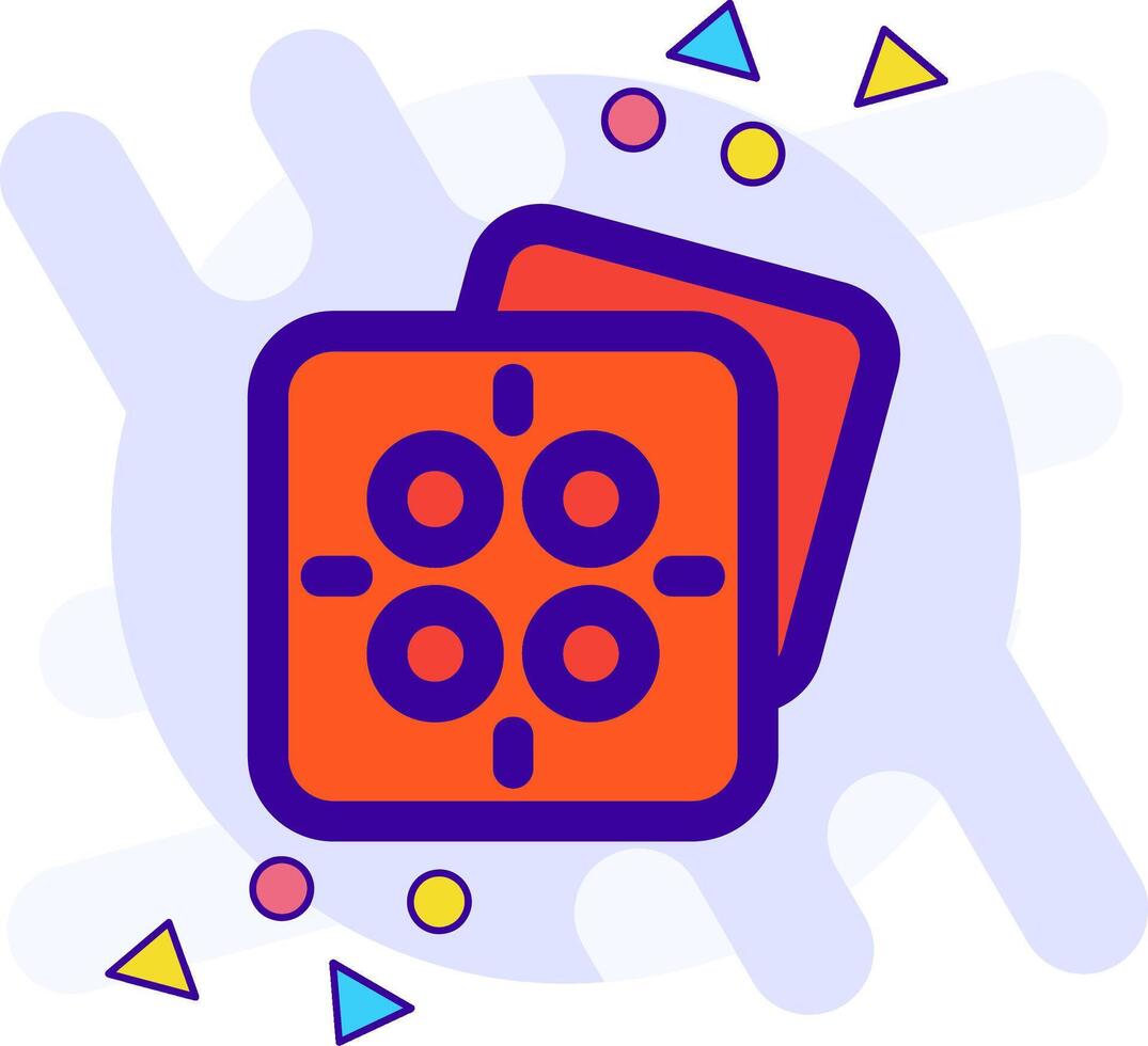 Image blur freestyle Icon vector