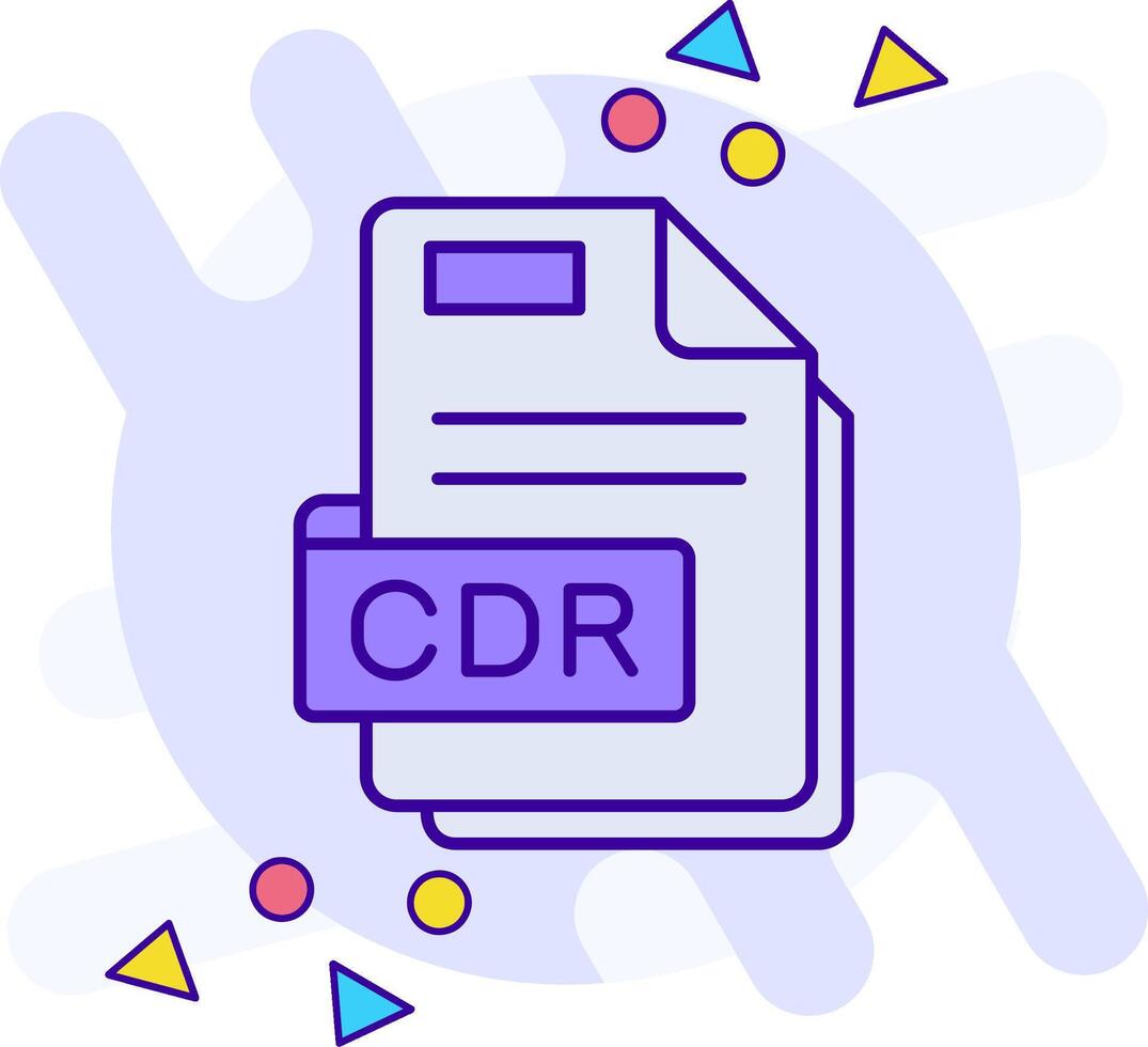 Cdr freestyle Icon vector