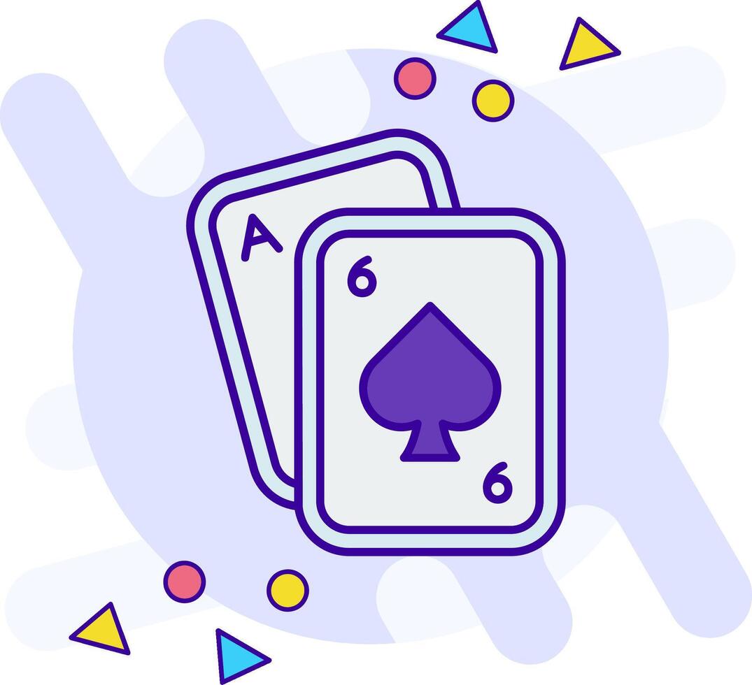 Poker freestyle Icon vector