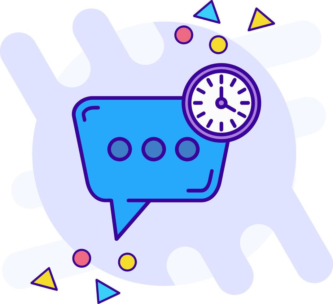 Time freestyle Icon vector