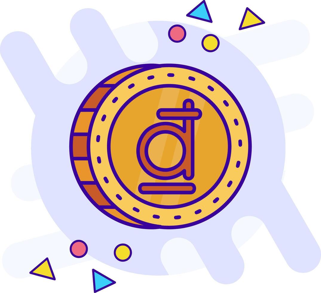 Dong freestyle Icon vector