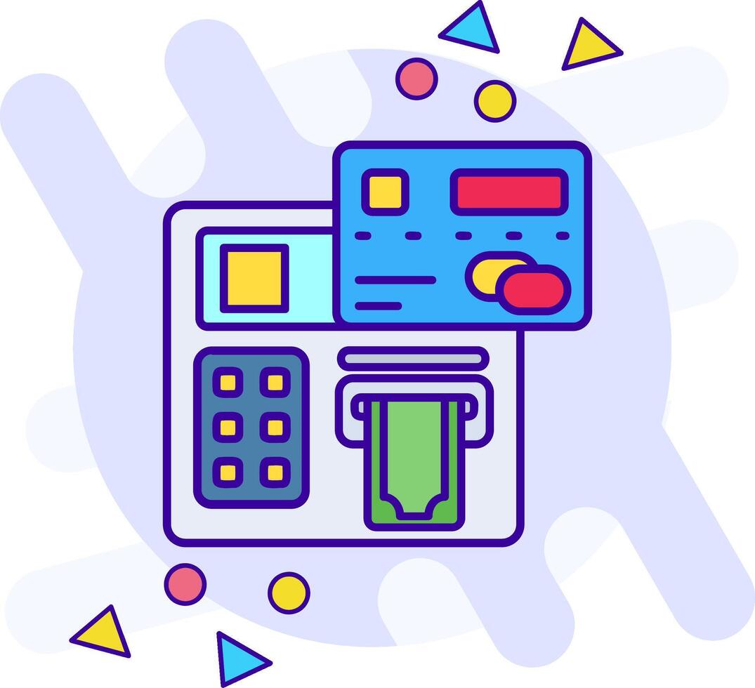 Atm freestyle Icon vector