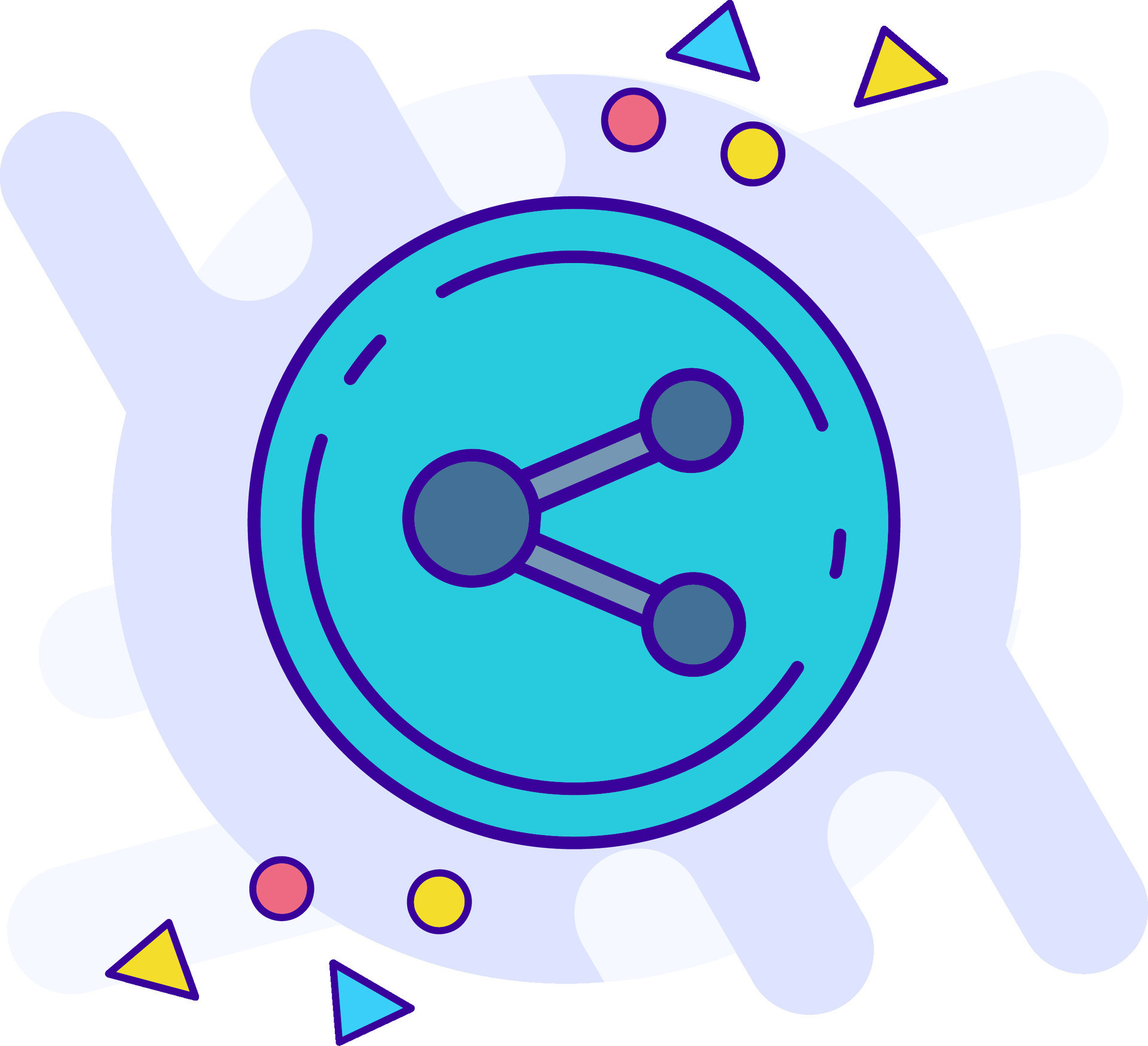 Share freestyle Icon 38261454 Vector Art at Vecteezy