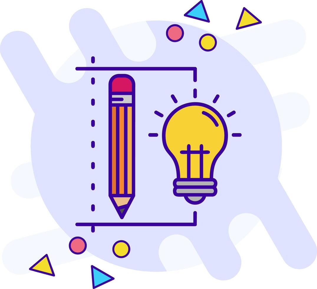 Design process freestyle Icon vector