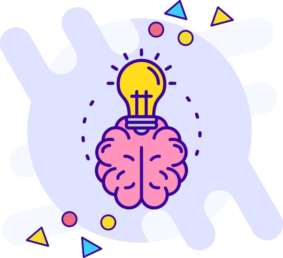 Brainstroming freestyle Icon vector