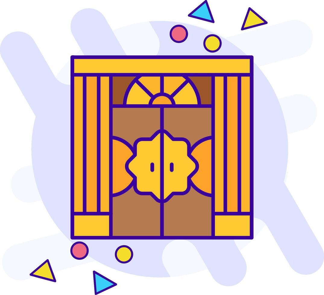 Entrance freestyle Icon vector