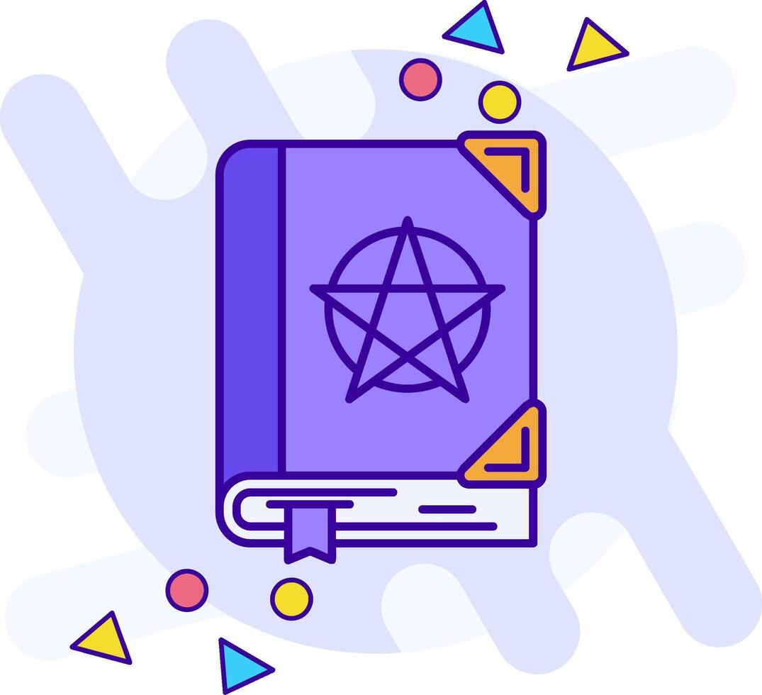 Spell freestyle Icon vector