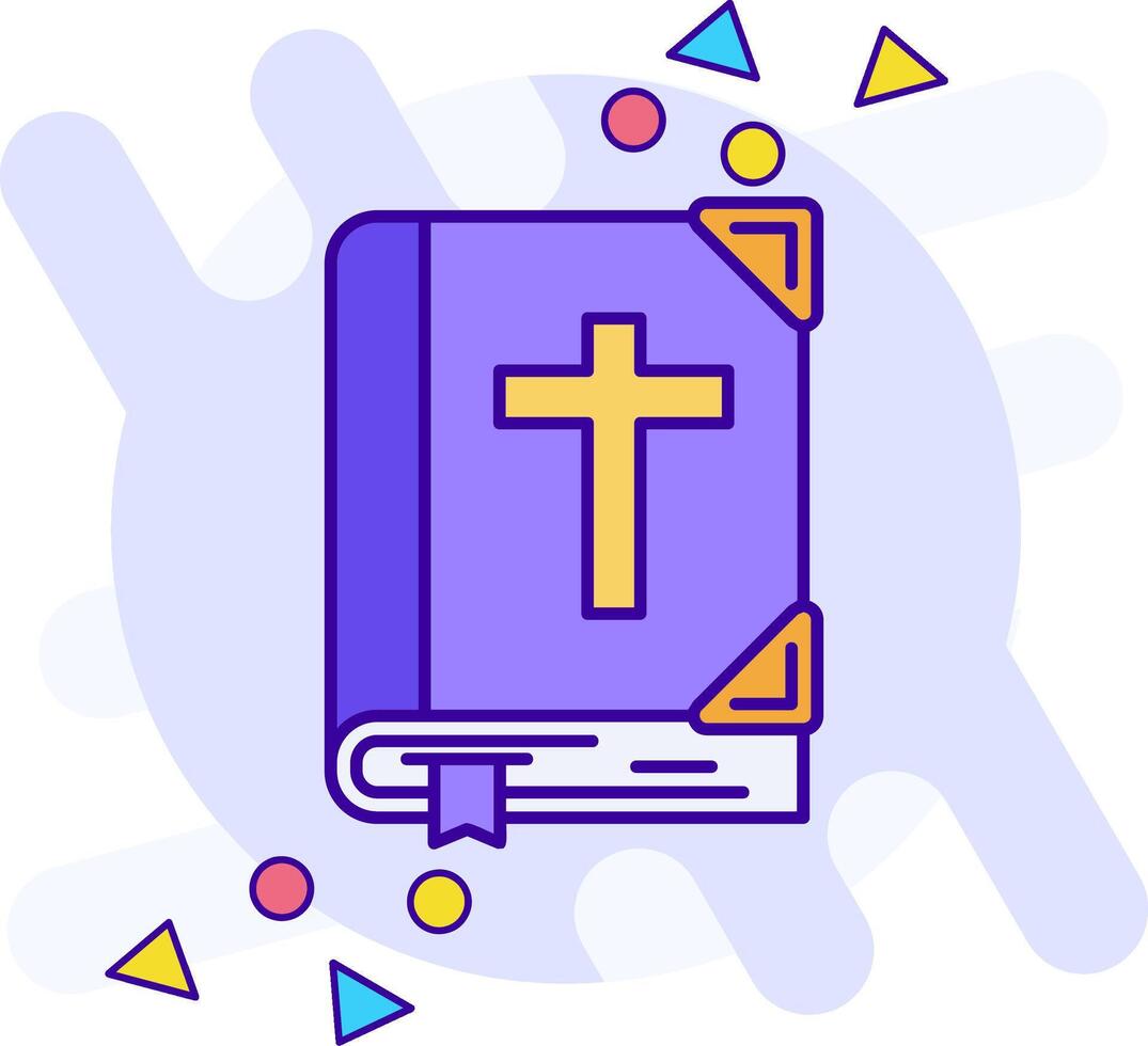 Bible freestyle Icon vector