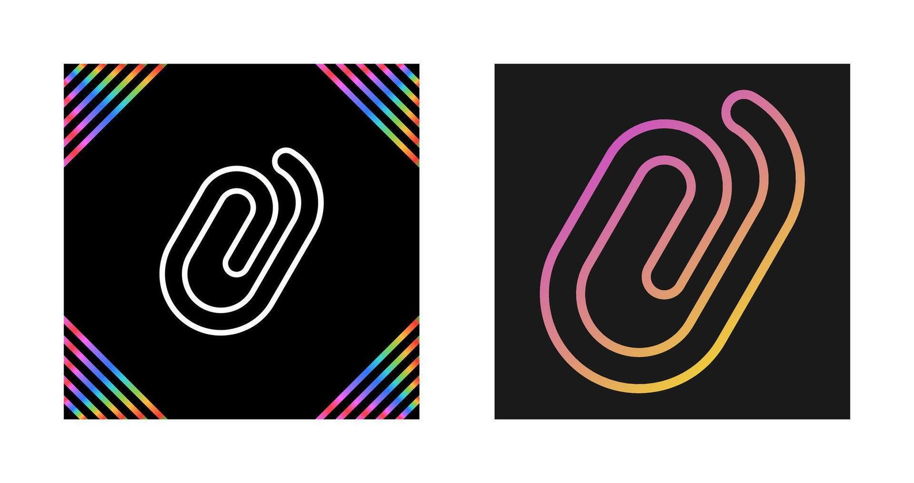 Paperclip Vector Icon