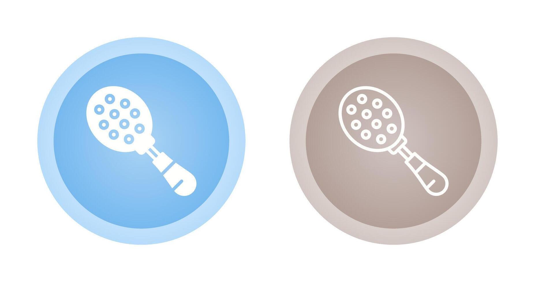 Slotted Spoon Vector Icon