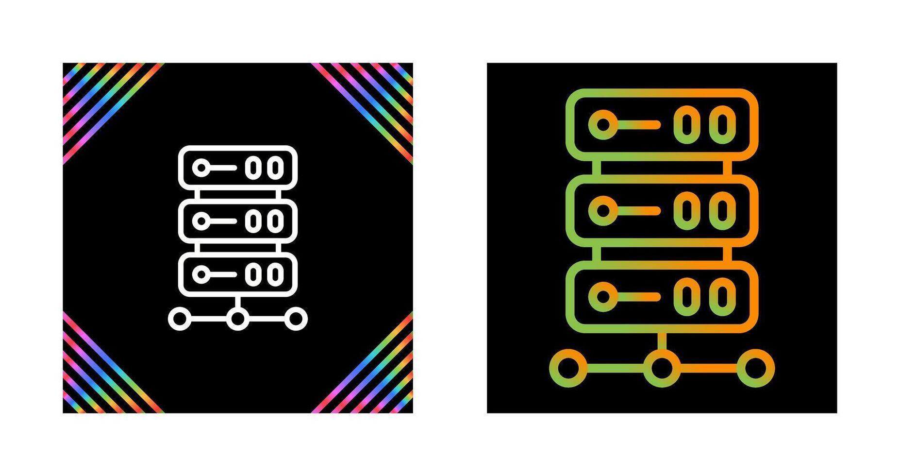 icono de vector de base de datos