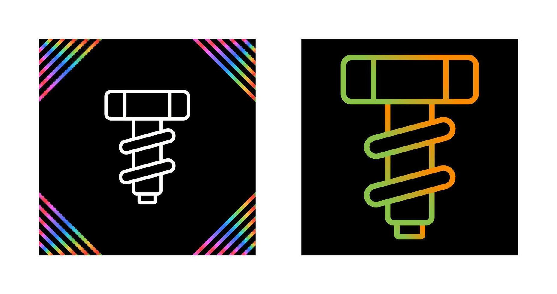 Screw Vector Icon