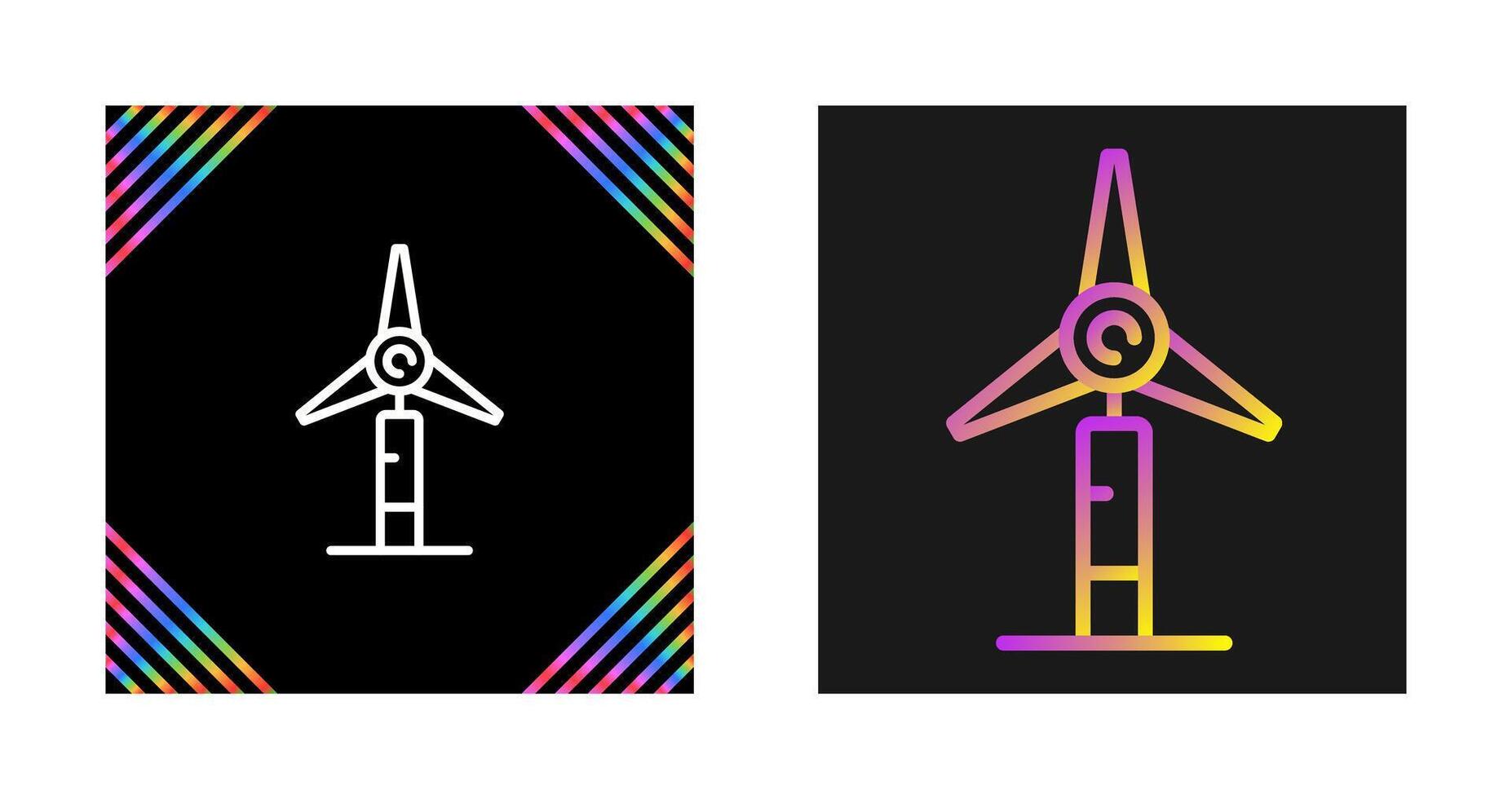 Windmill Vector Icon