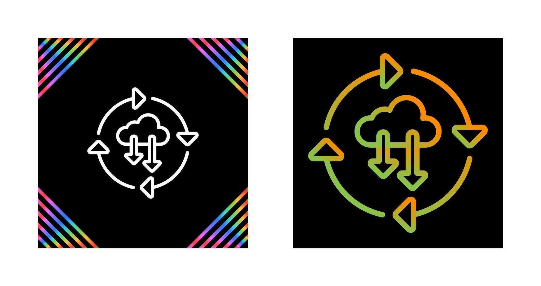 Continuous Deployment Vector Icon
