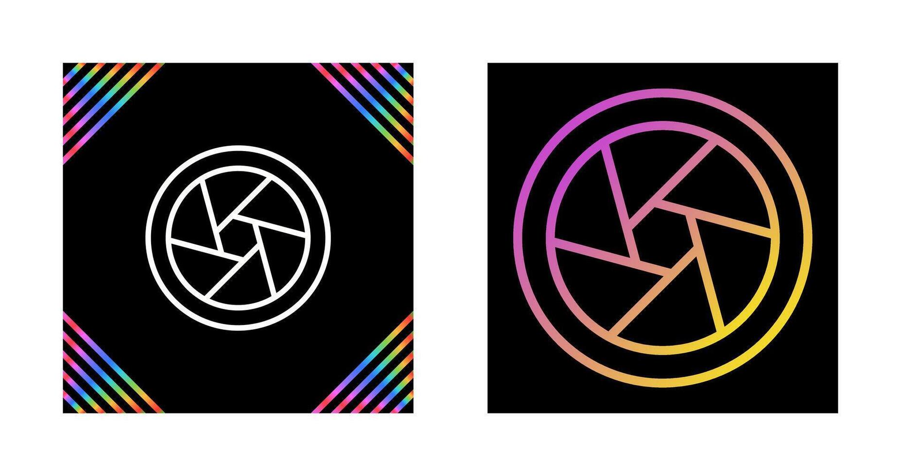 Photography Lens Vector Icon