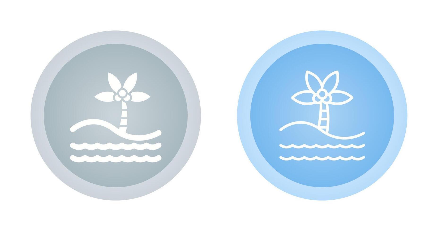 Island Vector Icon