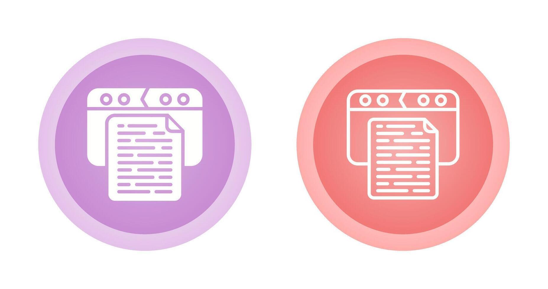 Document Vector Icon