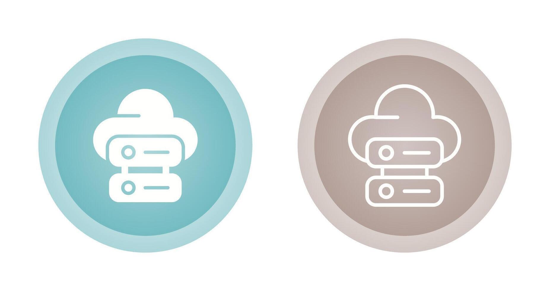 Web Hosting Vector Icon