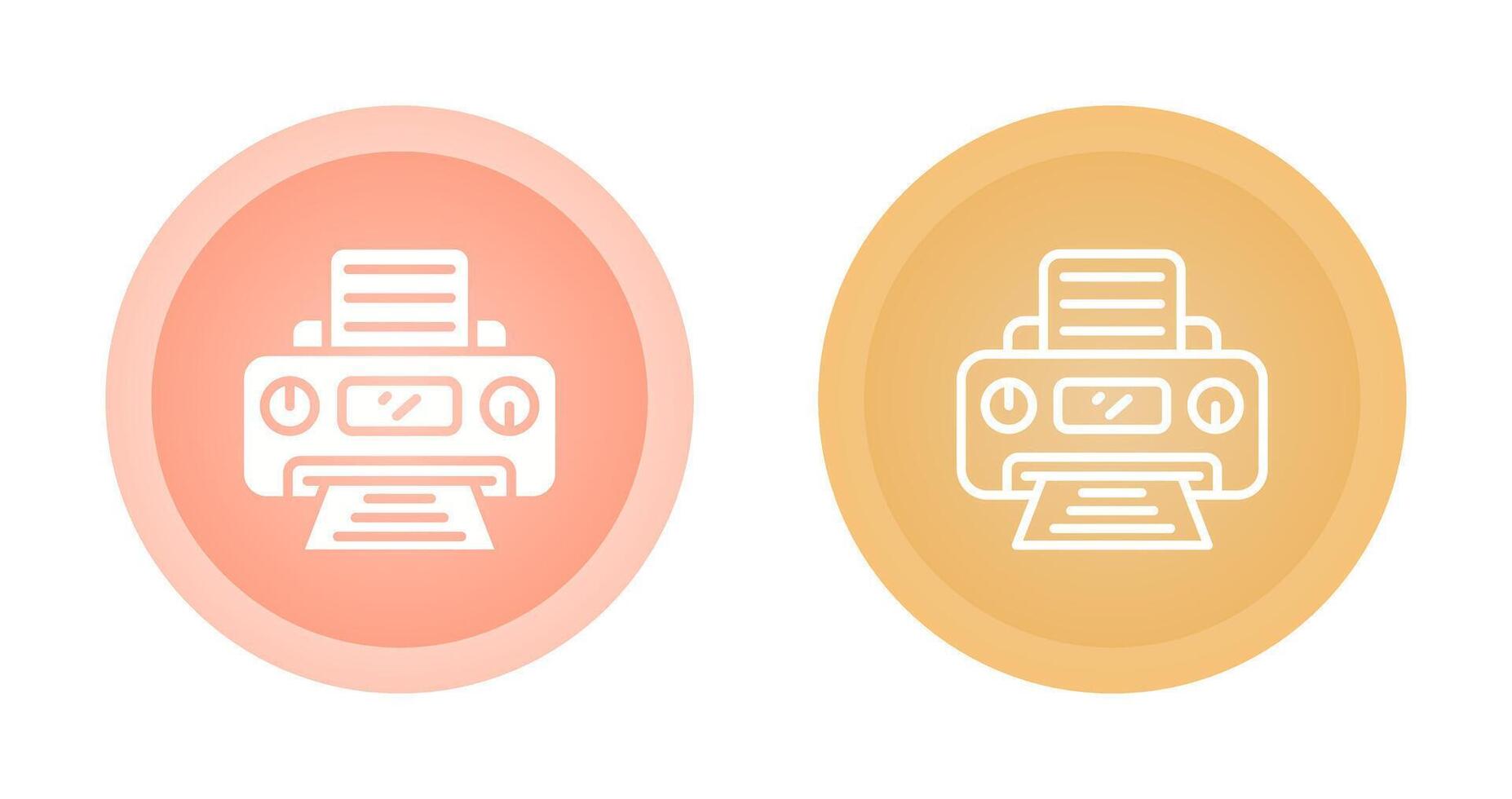 Printer Vector Icon