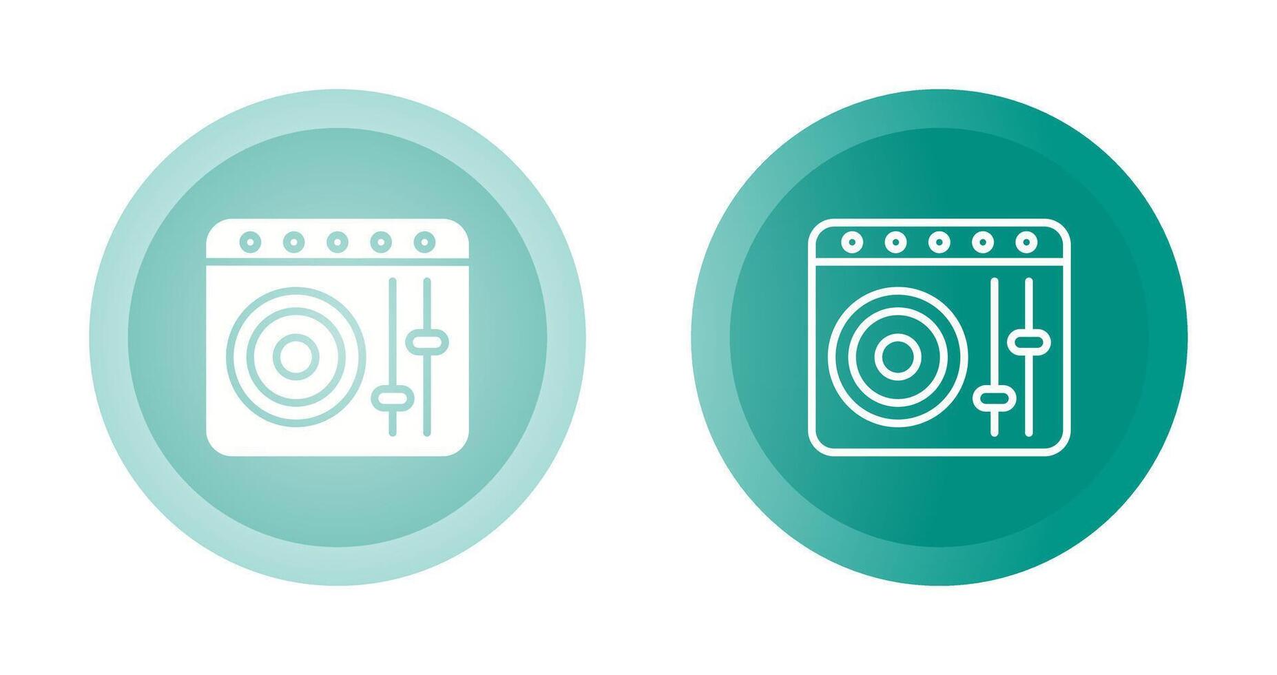 DJ Controller Vector Icon