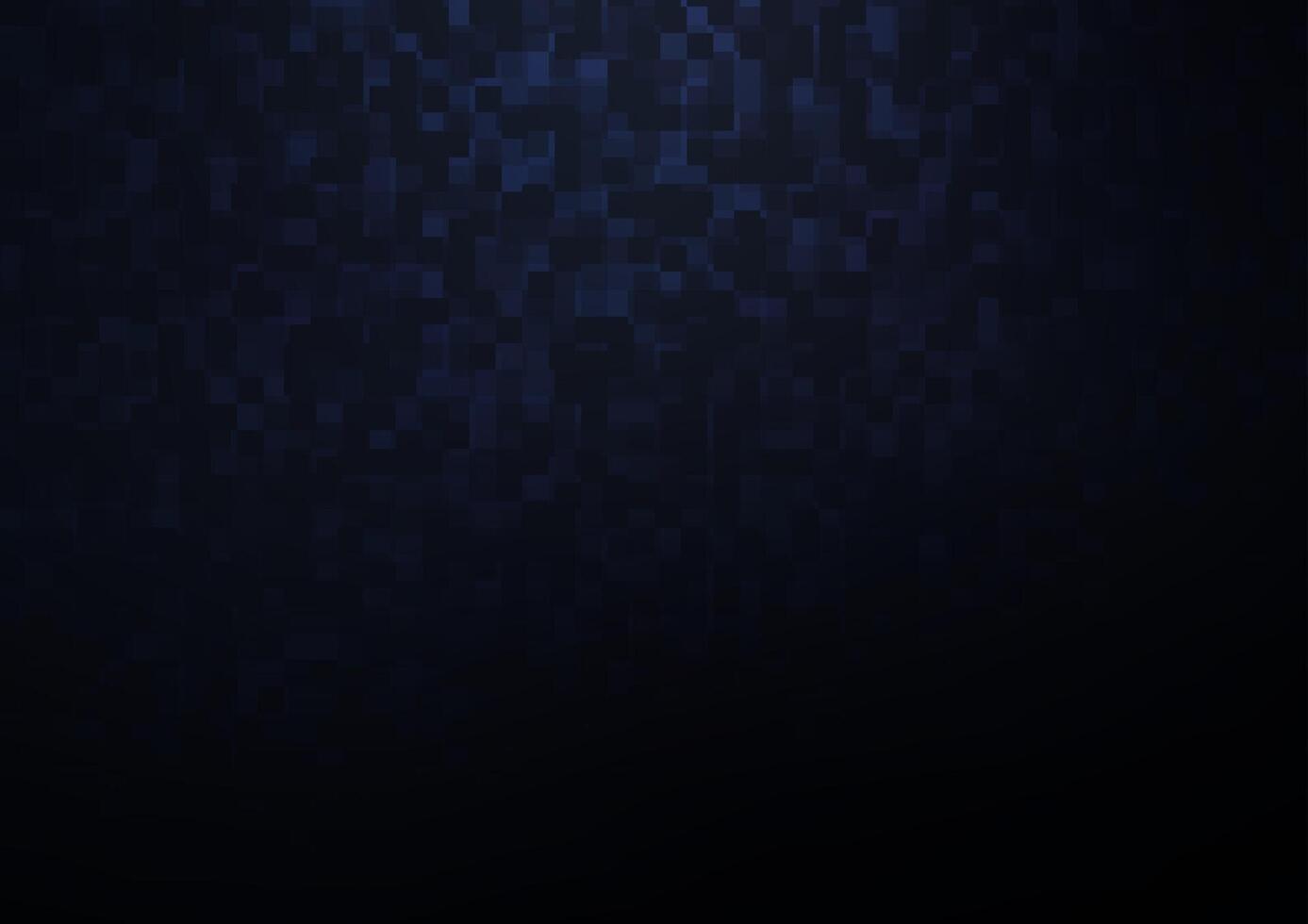 Dark BLUE vector template with crystals, rectangles.