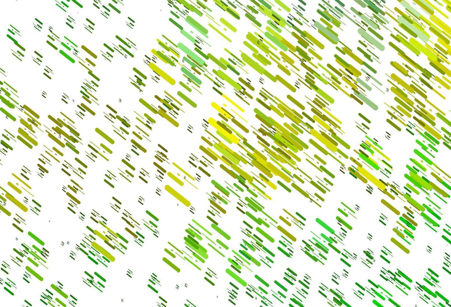 Light Green, Yellow vector backdrop with long lines.