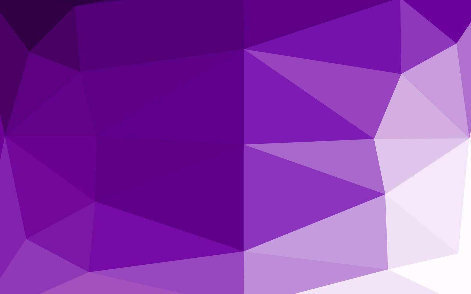 cubierta poligonal abstracta de vector púrpura claro.