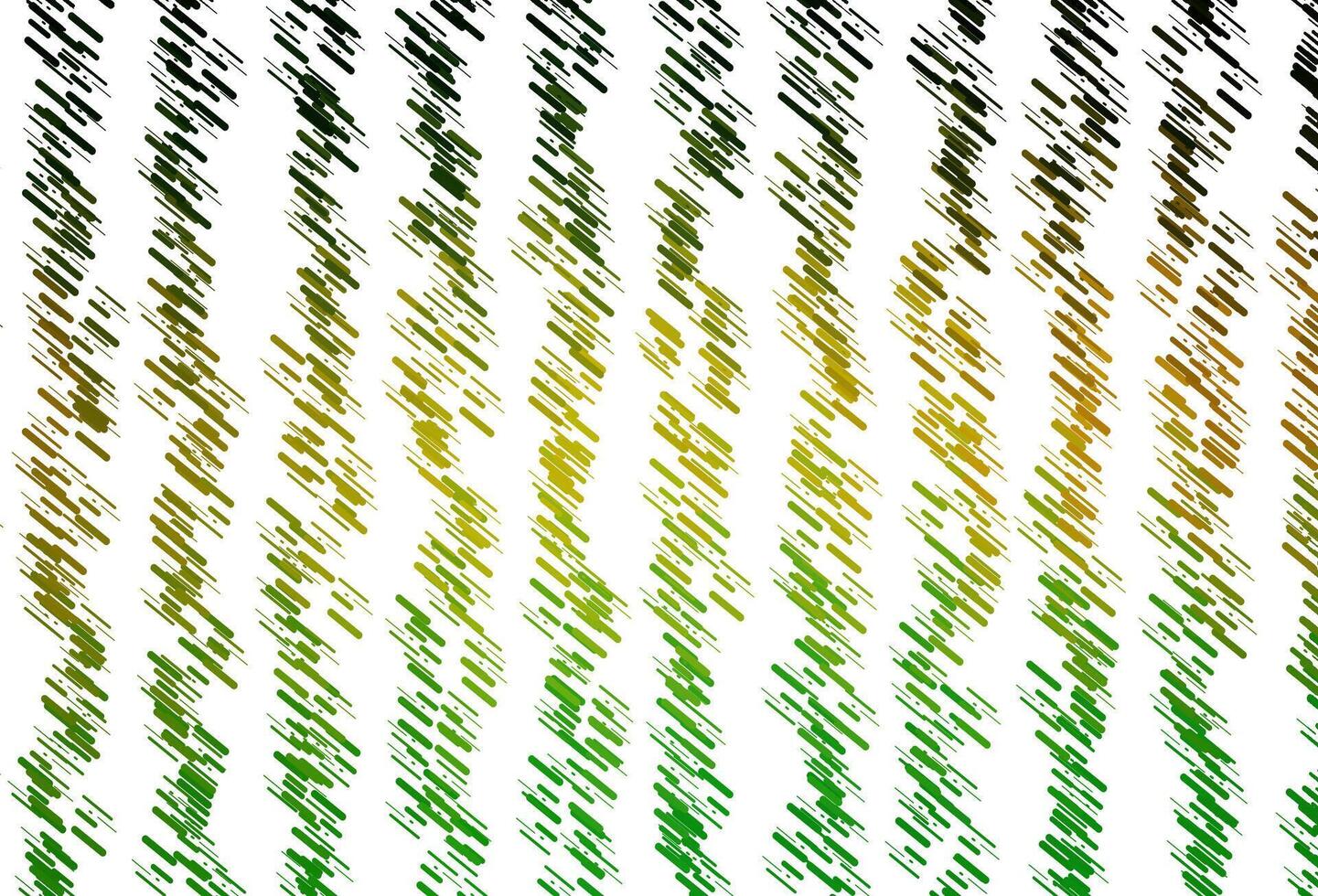 Light Green, Yellow vector template with repeated sticks.