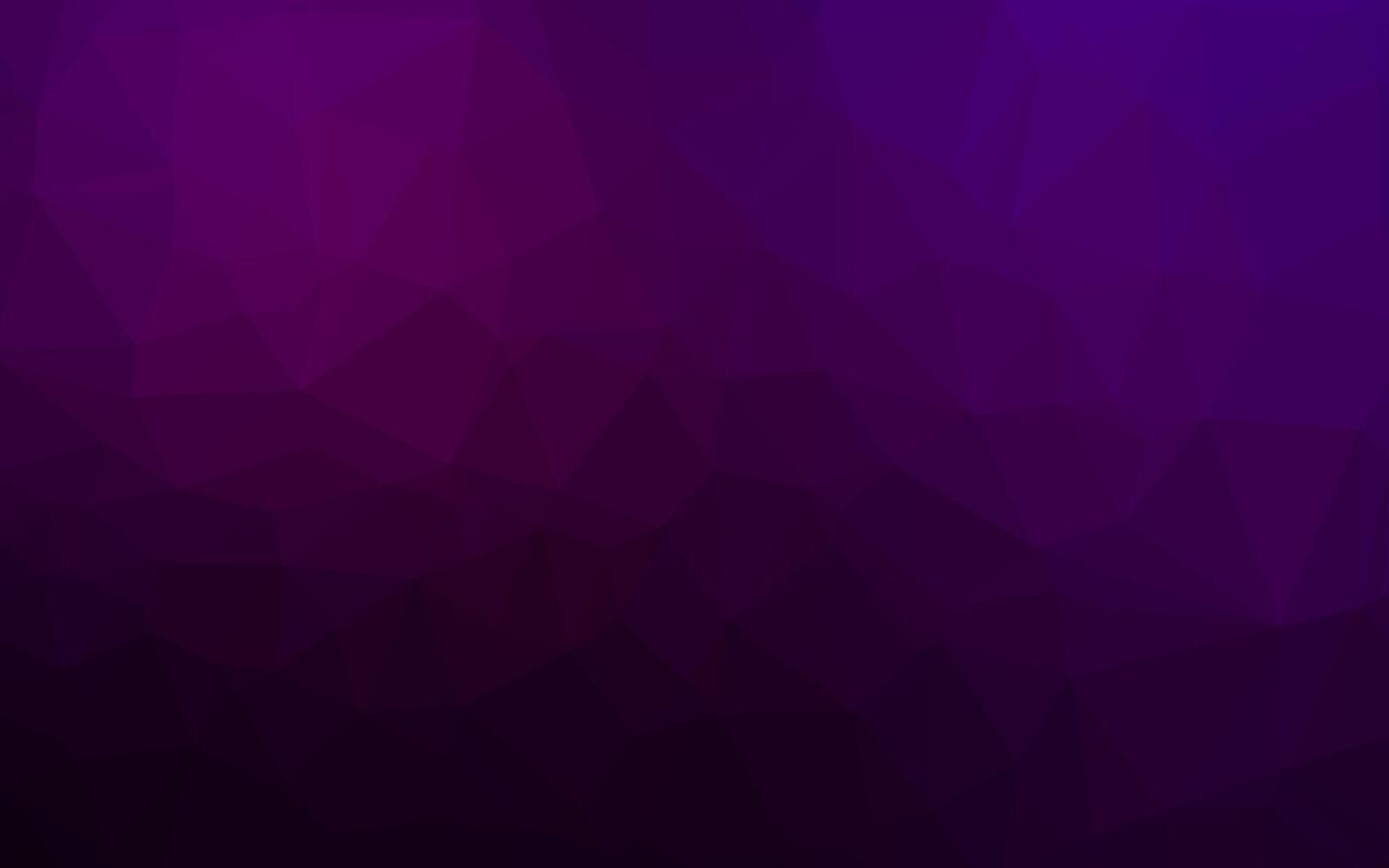 Dark Purple vector polygonal background.